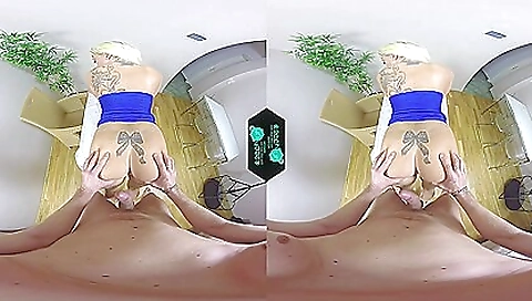 Sexy young thongs by a big dildo video