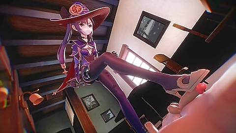 Sexy young mesmerizt elevator feet with her gonz consists