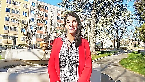 Hot brunette gets her ass licked and fucked