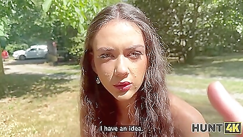 Cute chick fucked in all holes